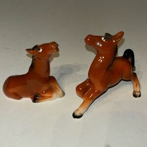 Vintage Relco Horse Salt and Pepper Shakers